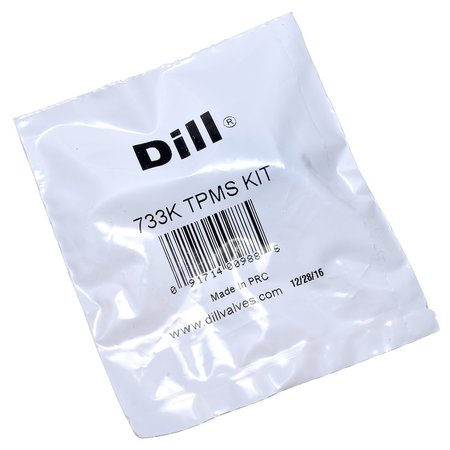 DILL AIR CONTROLS BLACK REPL TPMS SERVICE KIT DIL733K